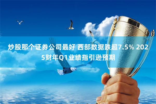 炒股那个证券公司最好 西部数据跌超7.5% 2025财年Q1业绩指引逊预期